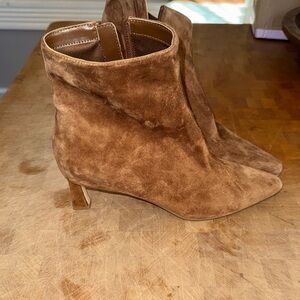 Steve Madden Tan Suede Heeled Boots